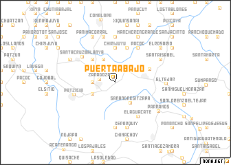 map of Puerta Abajo