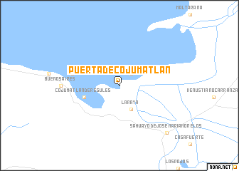 map of Puerta de Cojumatlán