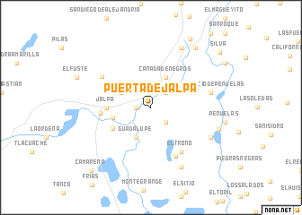 map of Puerta de Jalpa