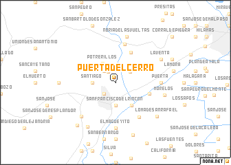 map of Puerta del Cerro