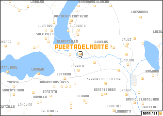 map of Puerta del Monte