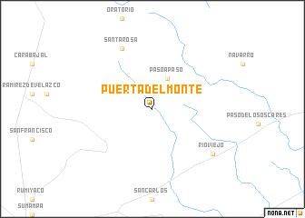 map of Puerta del Monte