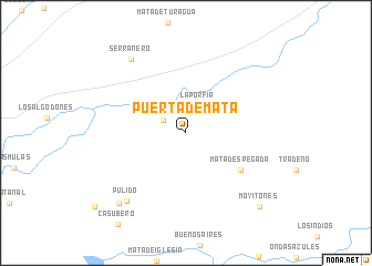 map of Puerta de Mata