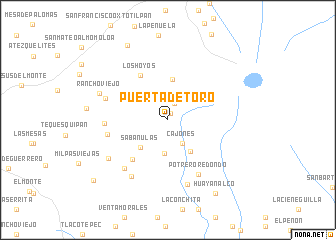 map of Puerta de Toro