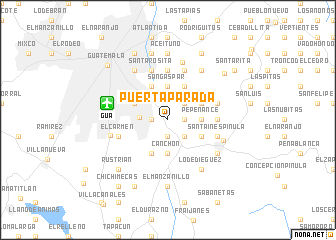 map of Puerta Parada