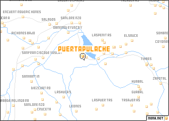 map of Puerta Pulache