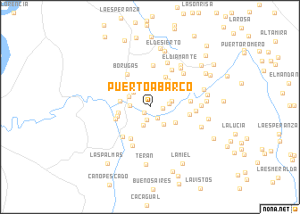 map of Puerto Abarco