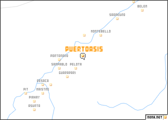 map of Puerto Asis