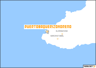 map of Puerto Baquerizo Moreno