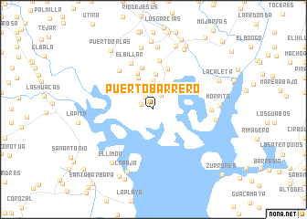 map of Puerto Barrero