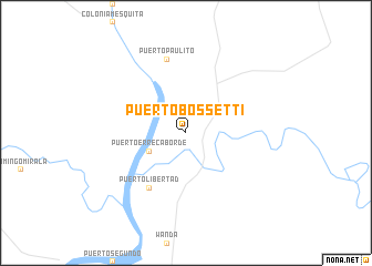 map of Puerto Bossetti