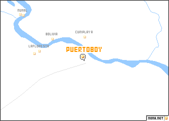 map of Puerto Boy