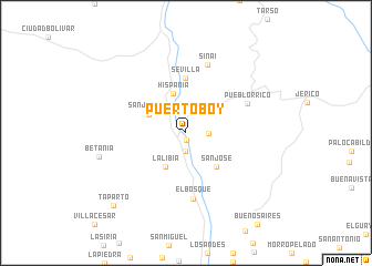 map of Puerto Boy