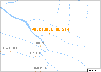 map of Puerto Buena Vista