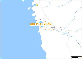 map of Puerto Casma