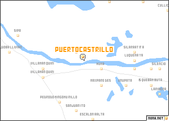 map of Puerto Castrillo