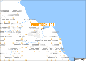 map of Puerto Chitré