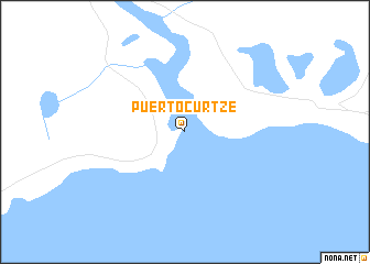 map of Puerto Curtze