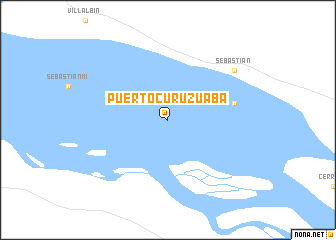 map of Puerto Curuzú Abá