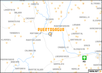 map of Puerto Dagua