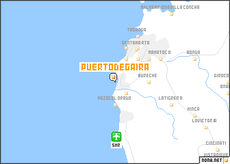 map of Puerto de Gaira