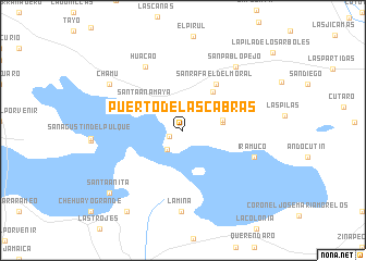 map of Puerto de las Cabras