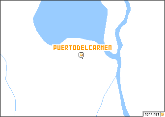 map of Puerto del Carmen