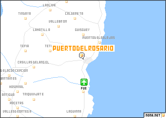 map of Puerto del Rosario