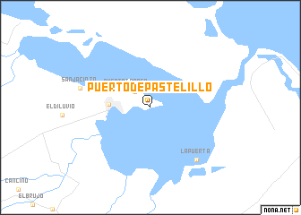 map of Puerto de Pastelillo