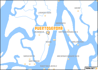 map of Puerto de Roma