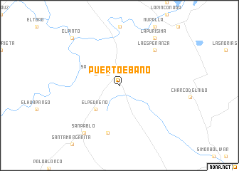 map of Puerto Ébano