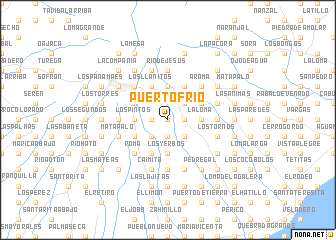 map of Puerto Frío