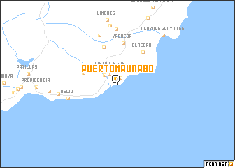 map of Puerto Maunabo