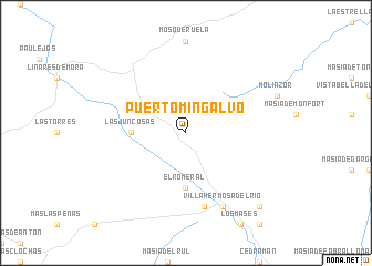 map of Puertomingalvo