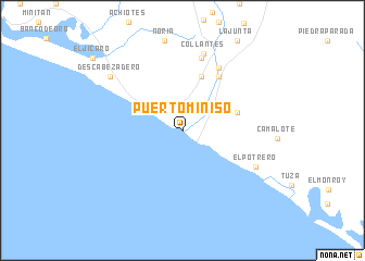 map of Puerto Miniso