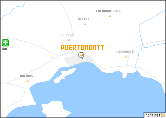 map of Puerto Montt