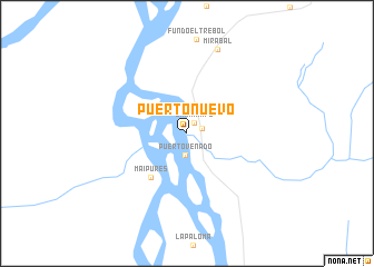 map of Puerto Nuevo