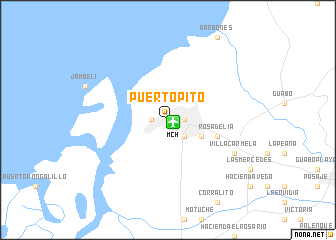 map of Puerto Pito