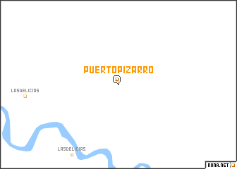 map of Puerto Pizarro