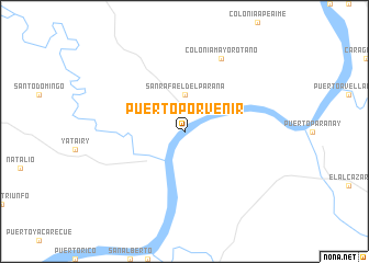 map of Puerto Porvenir