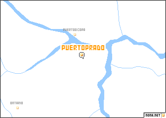 map of Puerto Prado