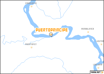 map of Puerto Príncipe