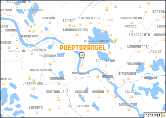 map of Puerto Rangel