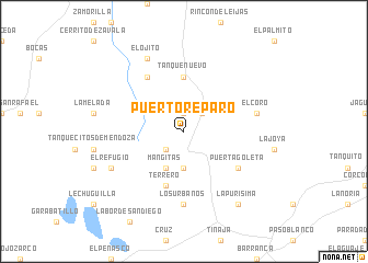 map of Puerto Reparo