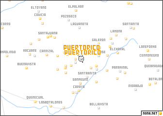 map of Puerto Rico