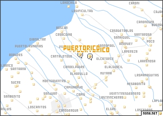 map of Puerto Rico