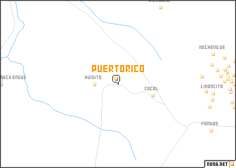 map of Puerto Rico