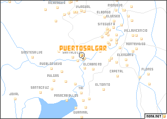 map of Puerto Salgar