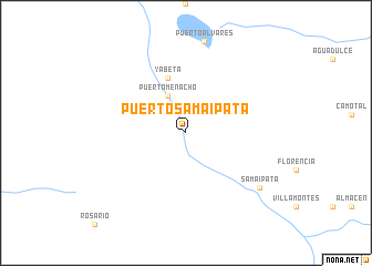 map of Puerto Samaipata