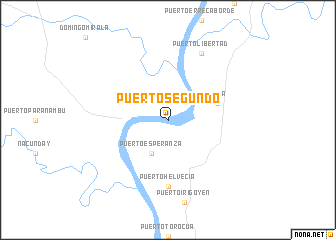 map of Puerto Segundo